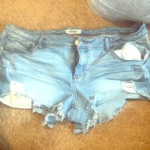 Charlotte Russ shorts size 14 stretchy